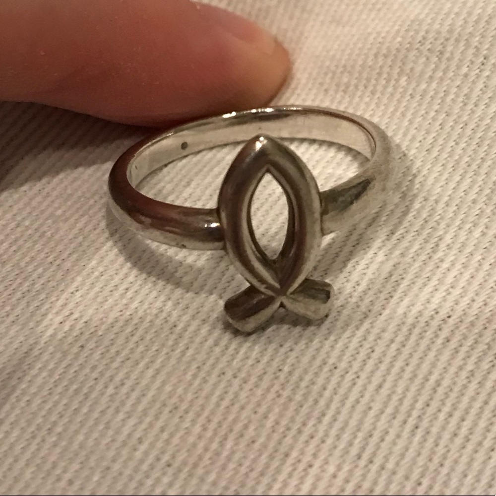 James Avery fish ring